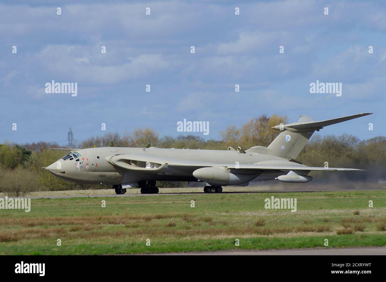 Handley Page Victor K2 XL231 `Lusty Lindy` Elvington, Yorkshire, Stock Photo